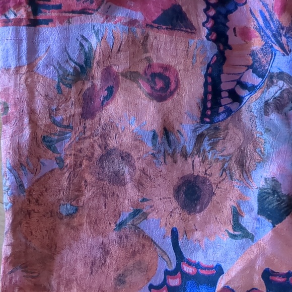 Vintage URU silk pants - Picture 9 of 10